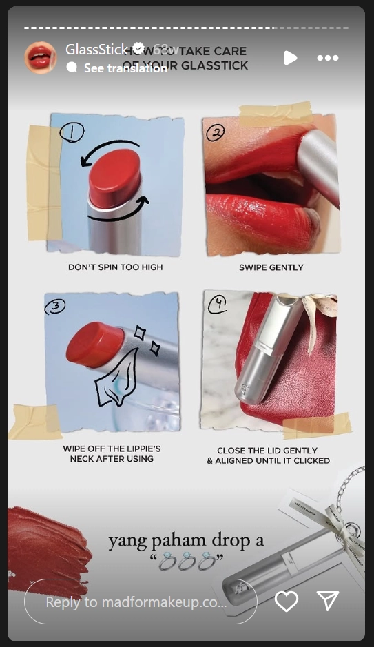 Kursus Digital Marketing di Bali Highlights Instagram FAQ Mad for Makeup