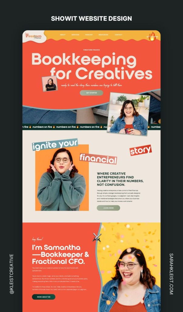 Bold Typography Web Design Trend Kursus Social Media Specialist Bali Recademy