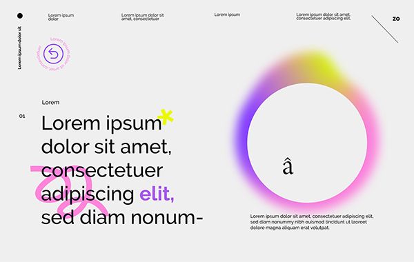 Gaussian Blur Web Design Trend Kursus Social Media Specialist Bali Recademy