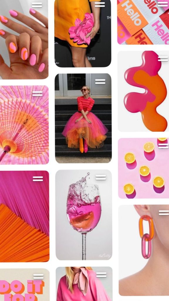 Color Palettes 2026 Fuchsia Tangerine Key Visual Graphic Design Brand Design Kursus Social Media Specialist Bali Digital Marketing Bali Recademy
